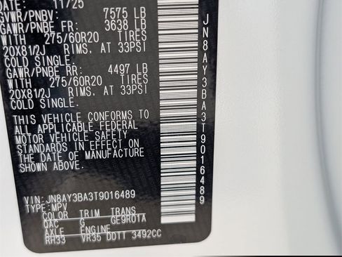 New 2026 Nissan Armada SL image 20