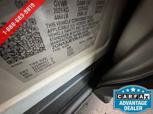 Used 2020 Chevrolet Equinox LT w/ Driver Convenience Package FWD image 28