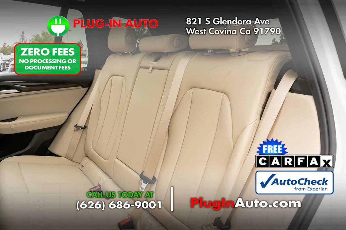 Used 2019 BMW X3 xDrive30i w/ Convenience Package AWD/4WD image 12