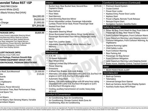 Used 2024 Chevrolet Tahoe RST w/ Luxury Package image 37