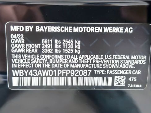 Used 2023 BMW i4 eDrive35 RWD image 28