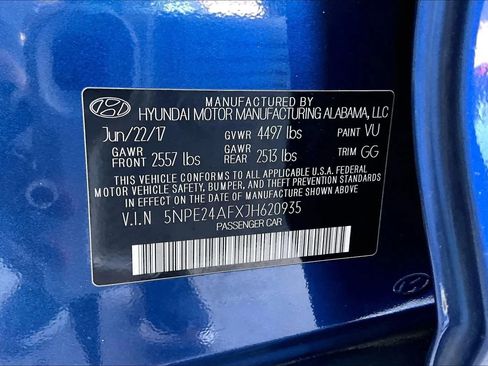 Used 2018 Hyundai Sonata SE w/ Cargo Package FWD image 16