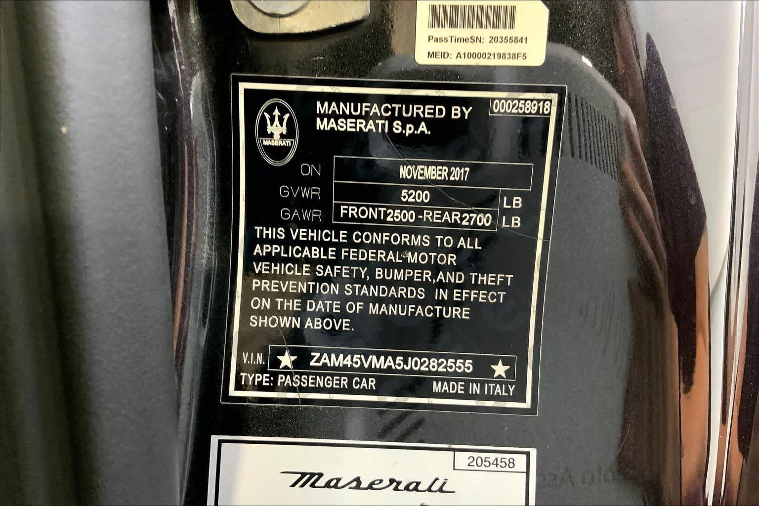 Used 2018 Maserati GranTurismo Sport RWD image 36