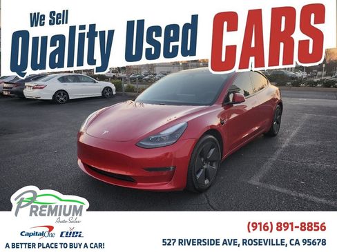 Used 2021 Tesla Model 3 Long Range image 1