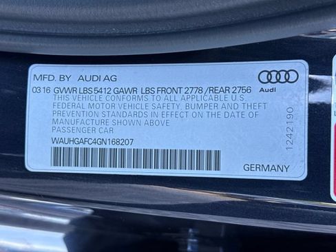 Used 2016 Audi A6 3.0T Prestige w/ Prestige Package AWD/4WD image 26