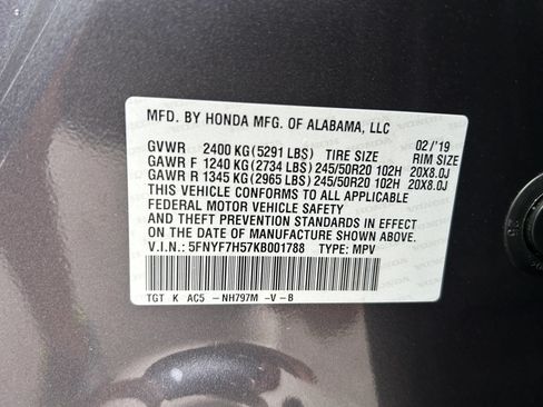 Used 2019 Honda Passport EX-L image 21