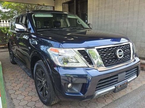 Used 2019 Nissan Armada Platinum w/ Captain's Chairs Package AWD/4WD image 4