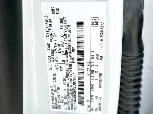 Used 2020 Ford Escape SE FWD image 22
