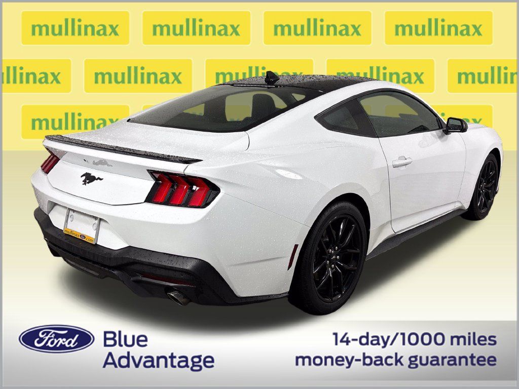 Certified 2025 Ford Mustang Premium w/ Mustang Nite Pony Package RWD image 4