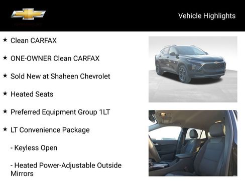 Certified 2024 Chevrolet Trax LT w/ Driver Confidence Package image 18