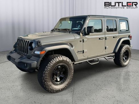 Used 2021 Jeep Wrangler Unlimited Sport AWD/4WD image 1