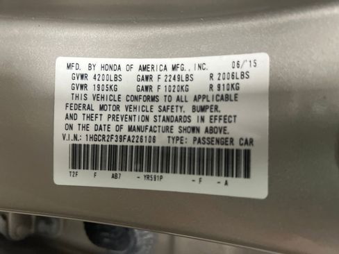 Used 2015 Honda Accord LX image 33