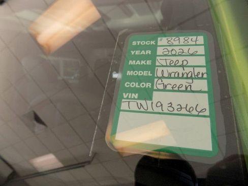 New 2026 Jeep Wrangler Sport S image 31