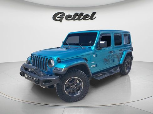 Used 2019 Jeep Wrangler Unlimited Sahara AWD/4WD image 1