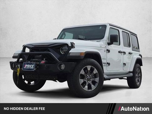 Used 2018 Jeep Wrangler Unlimited Sahara AWD/4WD image 1