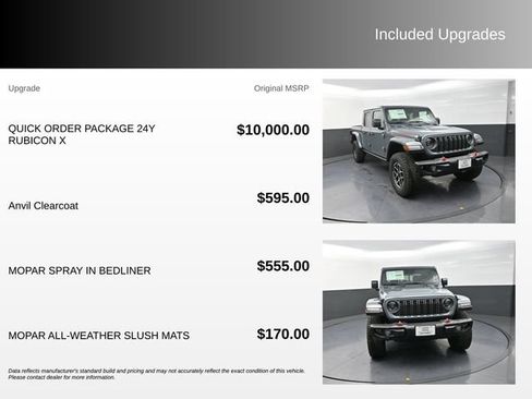 Used 2025 Jeep Gladiator Rubicon AWD/4WD image 4