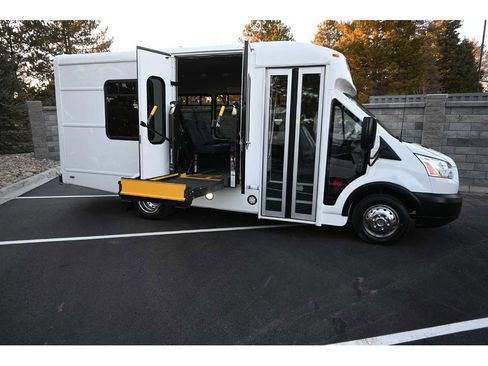 Used 2019 Ford Transit 350 138 DRW w/ Shuttle Bus Prep Package image 15