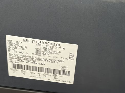 Used 2019 Ford Explorer FWD image 9