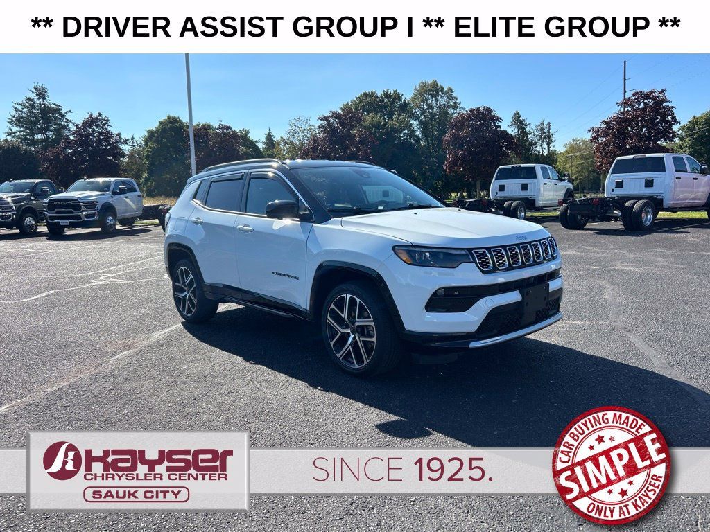 Used 2025 Jeep Compass Limited w/ Elite Group AWD/4WD image 1