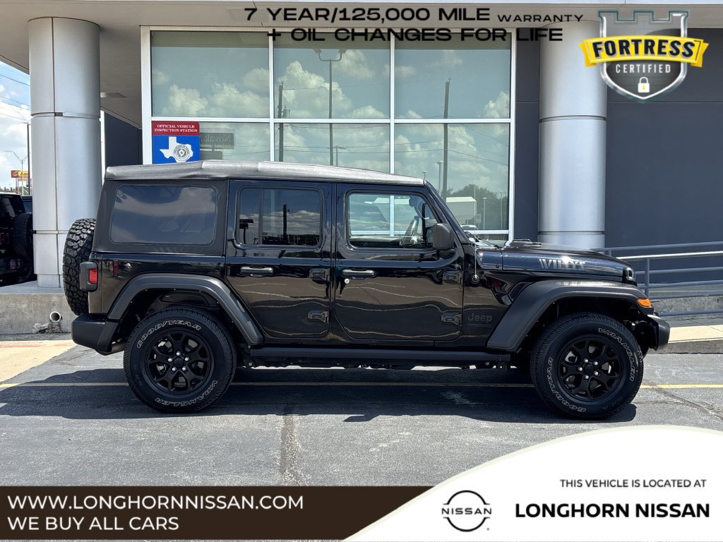 Used 2022 Jeep Wrangler Unlimited Sport AWD/4WD image 2