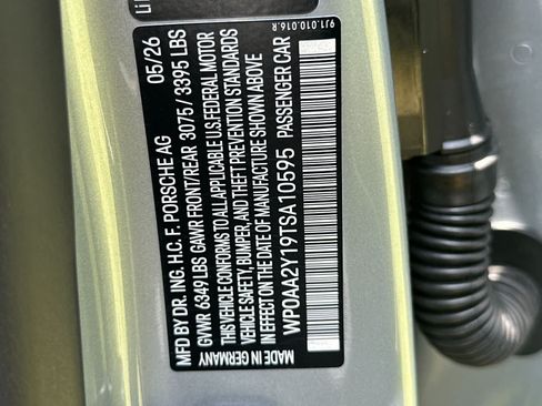 New 2026 Porsche Taycan AWD/4WD image 32