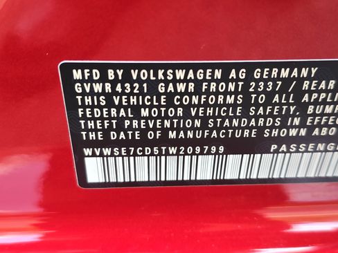 New 2026 Volkswagen GTI SE FWD image 35