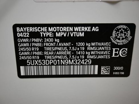 Used 2022 BMW X3 xDrive30i AWD/4WD image 41
