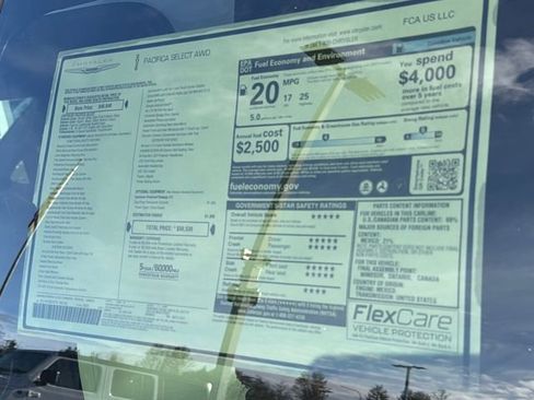 New 2026 Chrysler Pacifica Select image 8