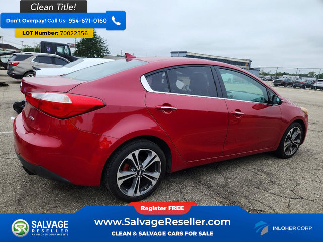 Used 2014 Kia Forte EX w/ Premium Package FWD image 4