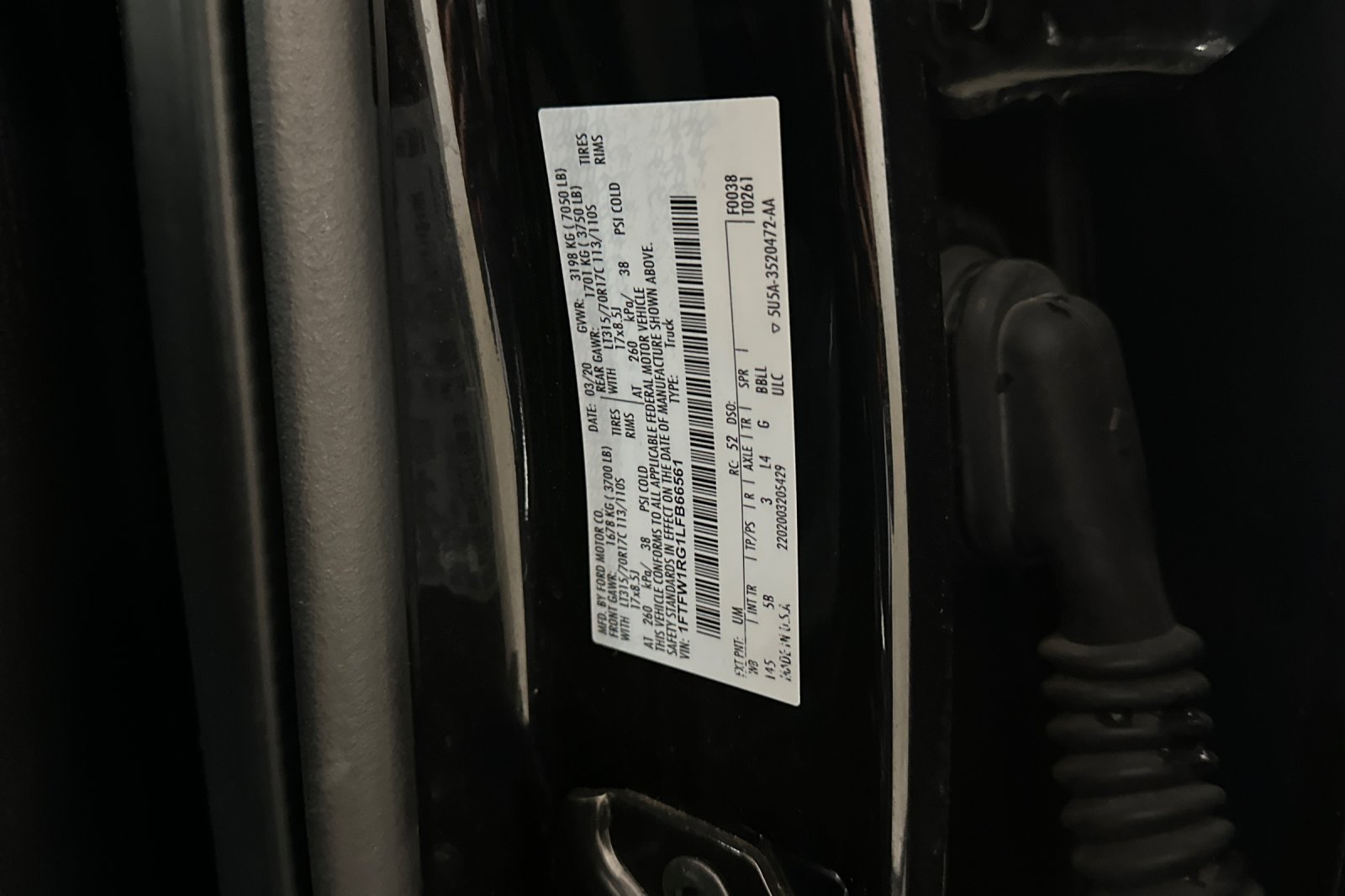 Used 2020 Ford F150 Raptor w/ Equipment Group 802A Luxury AWD/4WD image 55
