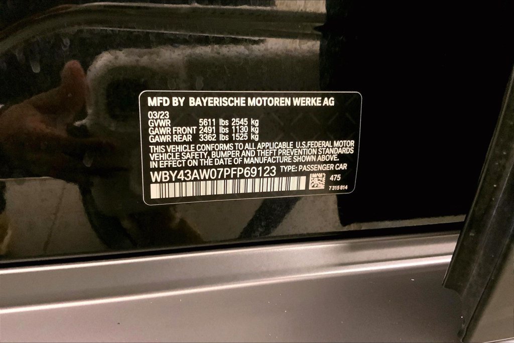 Certified 2023 BMW i4 eDrive35 w/ Premium Package RWD image 30