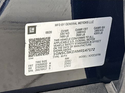 Used 2021 Chevrolet Tahoe Premier image 34