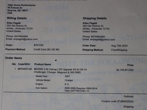 Used 2007 Dodge Charger SRT8 w/ SRT Option Group II image 37