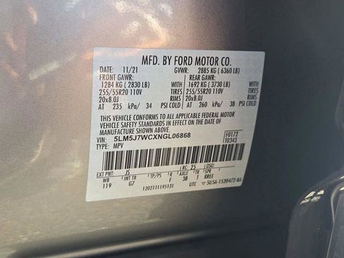 Used 2022 Lincoln Aviator Reserve w/ Elements Package Plus image 48