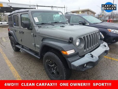 Used 2018 Jeep Wrangler Unlimited Sport image 1