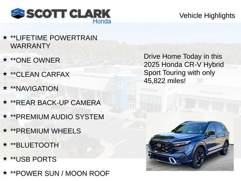 Used 2025 Honda CR-V Sport Touring image 11