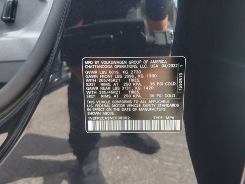 Used 2022 Volkswagen Atlas SEL Premium AWD/4WD image 41