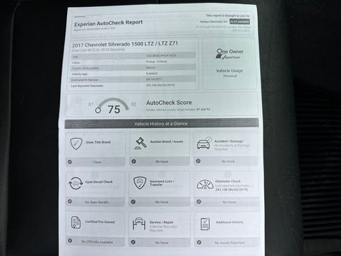 Used 2017 Chevrolet Silverado 1500 LTZ image 14