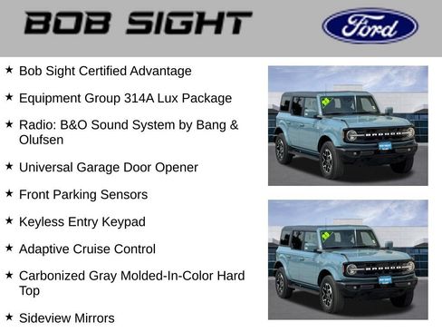 Used 2023 Ford Bronco Outer Banks AWD/4WD image 3