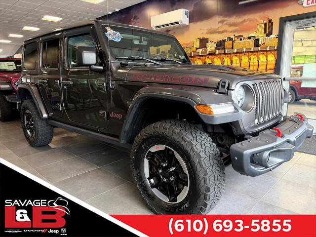 Certified 2018 Jeep Wrangler Unlimited Rubicon AWD/4WD image 1