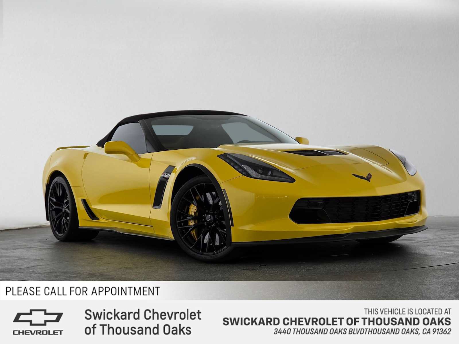 Used 2016 Chevrolet Corvette Z06 w/ 3LZ Preferred Equipment Group RWD image 1