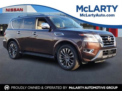Used 2021 Nissan Armada Platinum w/ Captain's Chairs Package