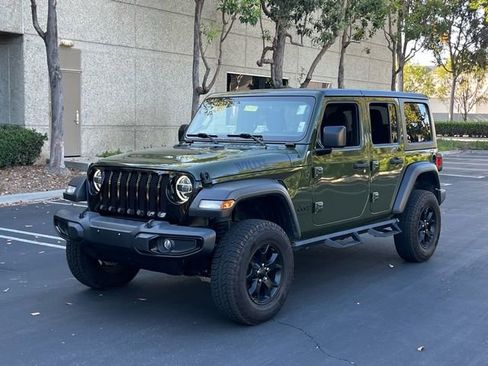 Used 2021 Jeep Wrangler Unlimited Sport image 3