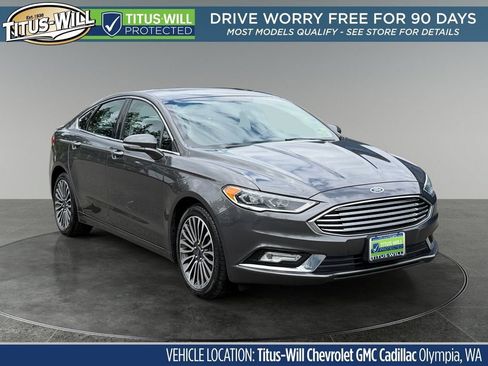 Used 2017 Ford Fusion Titanium FWD image 1