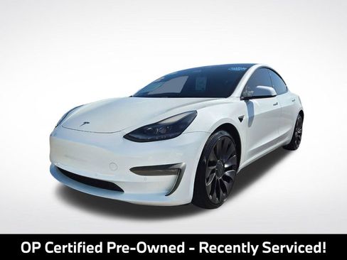 Used 2021 Tesla Model 3 Performance AWD/4WD image 3