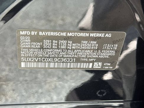 Used 2020 BMW X4 xDrive30i w/ M Sport Package 2 AWD/4WD image 29