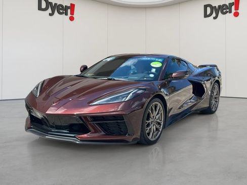 Certified 2023 Chevrolet Corvette Stingray Preferred Cpe w/ Z51 Performance Package RWD image 1
