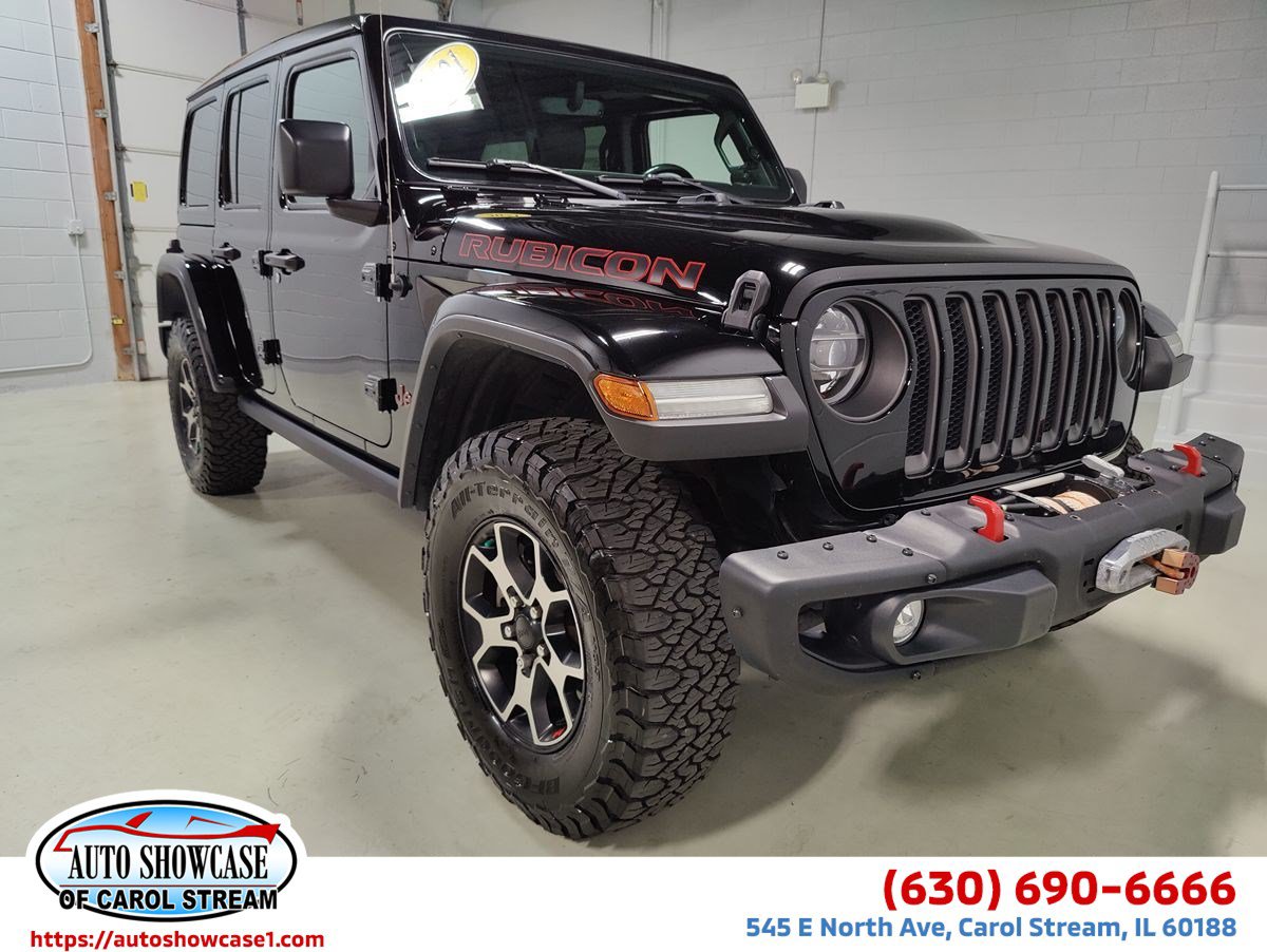 Used 2021 Jeep Wrangler Unlimited Rubicon AWD/4WD image 1