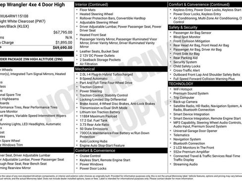 Used 2024 Jeep Wrangler High Altitude AWD/4WD image 9