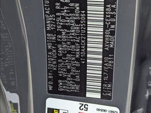 New 2026 Toyota Camry SE image 16